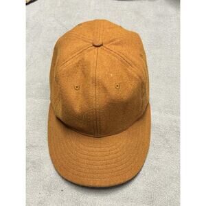 Ebbets Field Flannels Hat Cap Brown Baseball Made in USA Mens Vintage